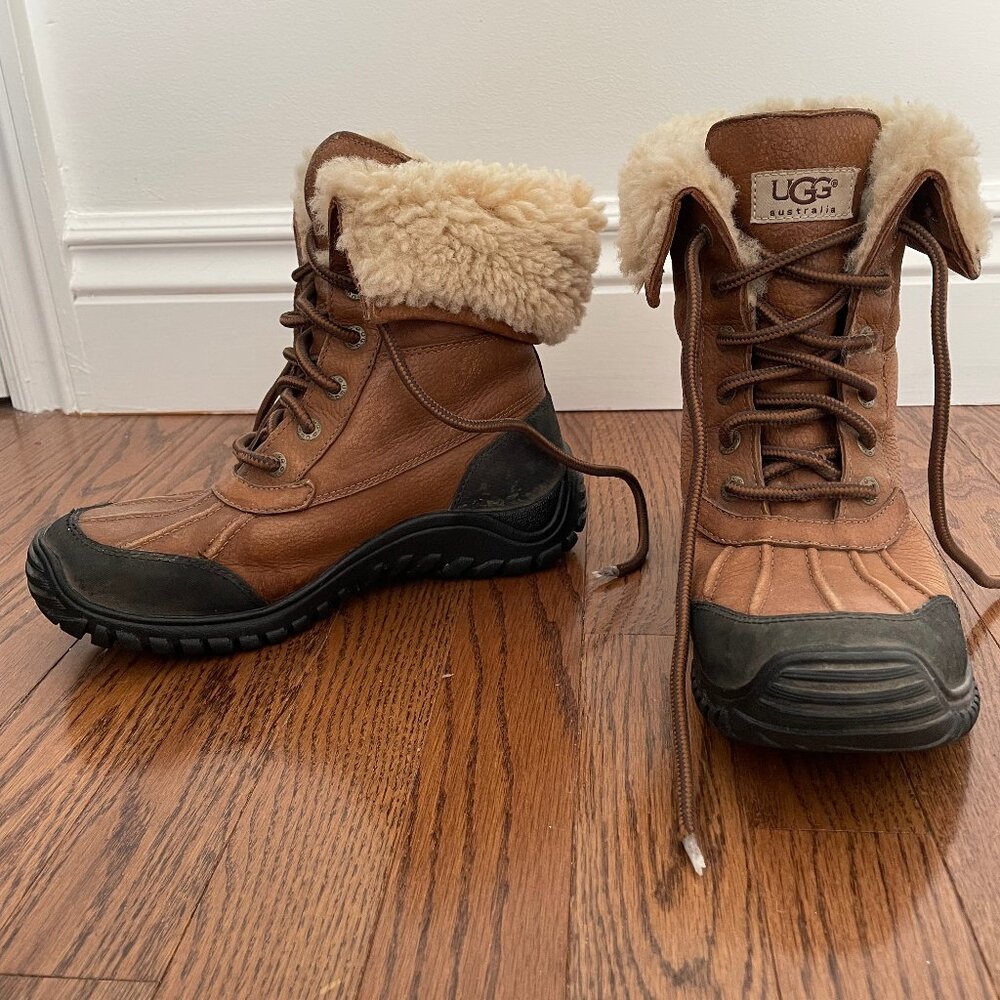 UGG Adirondack Winter Boot Vibram Sole Size 7